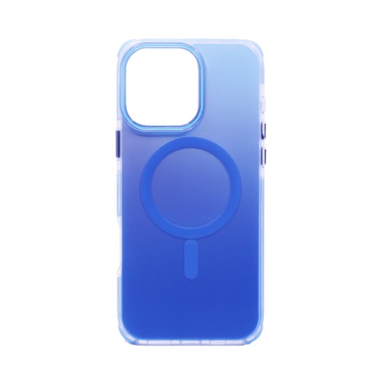 Capa Duro Designer Magnética para Apple iPhone 16 Pro Max Azul Gradiente Capa Duro Designer Magnética para Apple iPhone 16 Pro Max Azul Gradiente